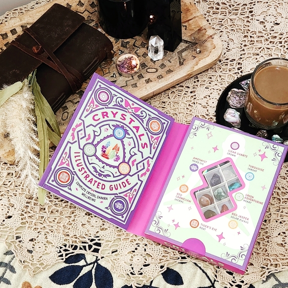 Chakra, Crystals, guide, esoteric, bohemian, Buddha, Tibetan, Tarot, magic - Picture 2 of 6